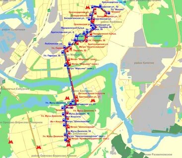 Капотня на карте москвы метро