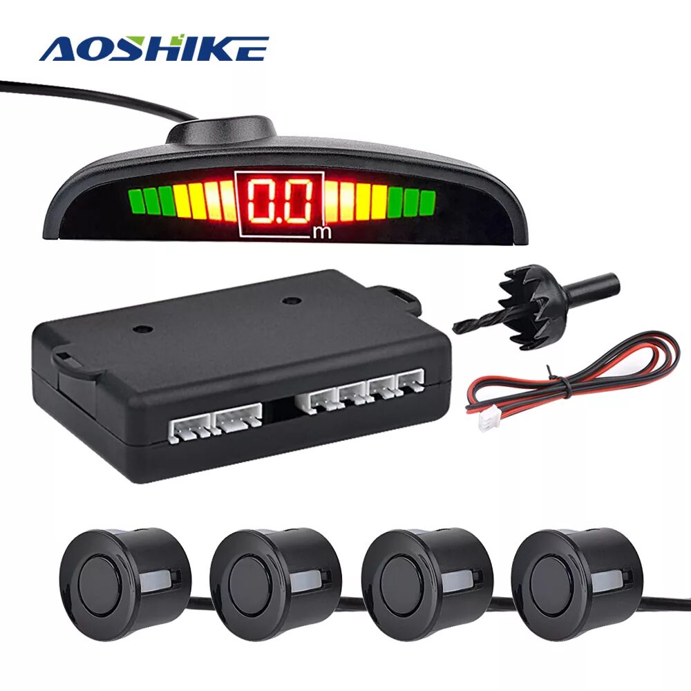 Парктроник car parking sensor. Парктроник y2616 6 датчиков. Парктроник Sho-me 2616. Парковочный радар Sho-me y2616 n04 Black 4 датчика.