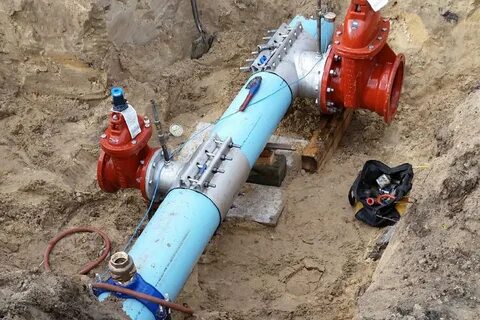Врезка в трубу газопровода