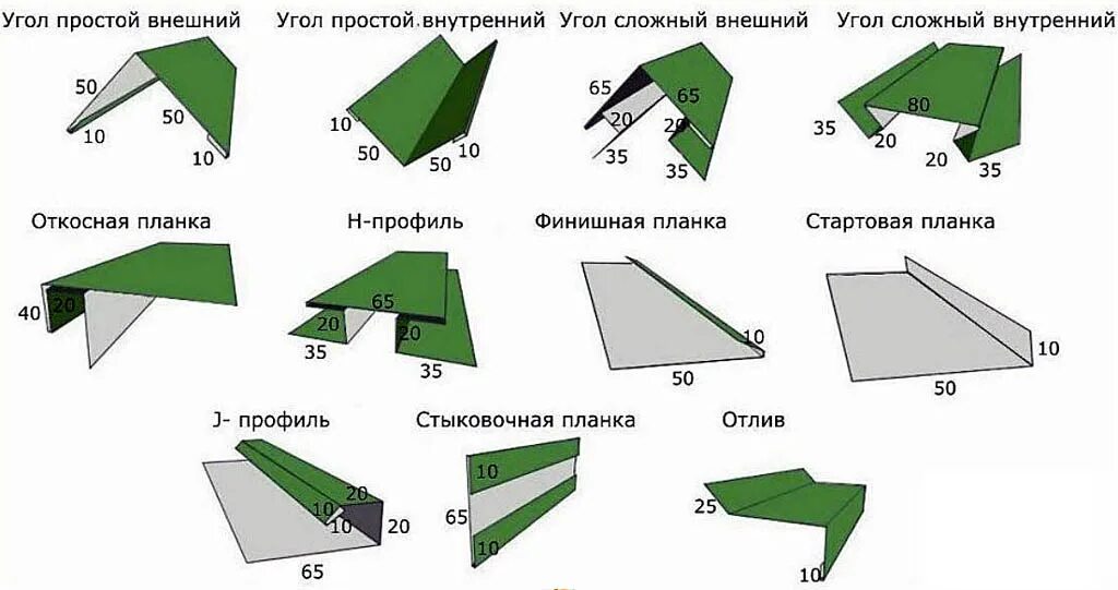 Угол внешний сложный для металлосайдинга. Стыковочная планка сложная для сайдинга. Металлосайдинг стыковочная планка начальная. Угол наружный сложный для металлосайдинга.