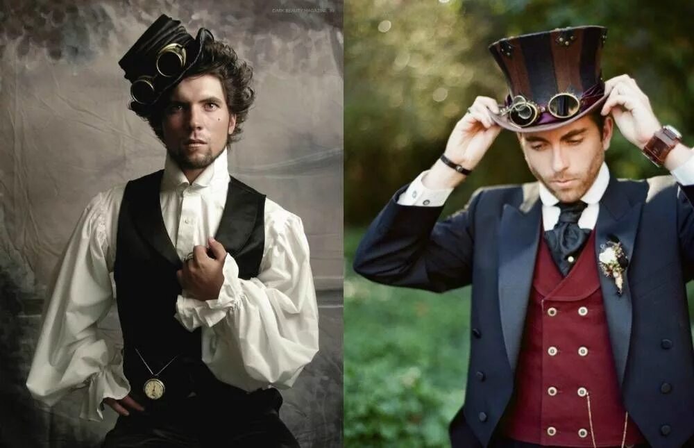 10 популярных идей на тему "casual steampunk outfits men" для вдохновения