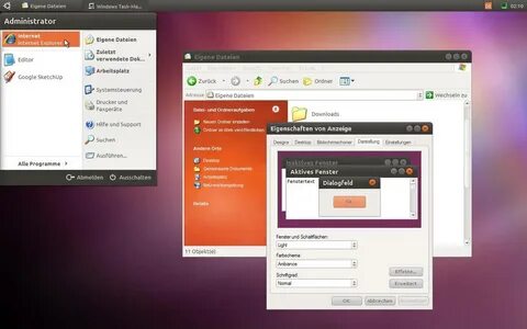 Ubuntu рядом windows