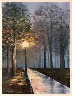 Картина вечернее