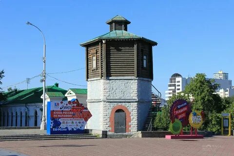 Водонапорная башня на плотинке