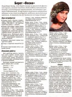 Самый простой берет спицами