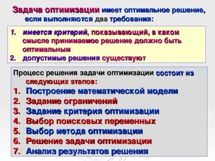 16 задачи оптимизация