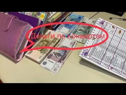 Разложение денег по конвертам