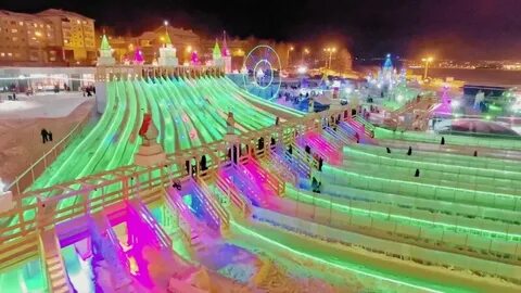 Горки в солнечном