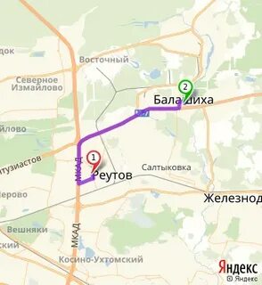 Расписание салтыковка