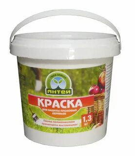Краска побелка для деревьев