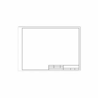 Бумага для черчения ErichKrause, А4, 10 листов, горизонтальная рамка - купить в 