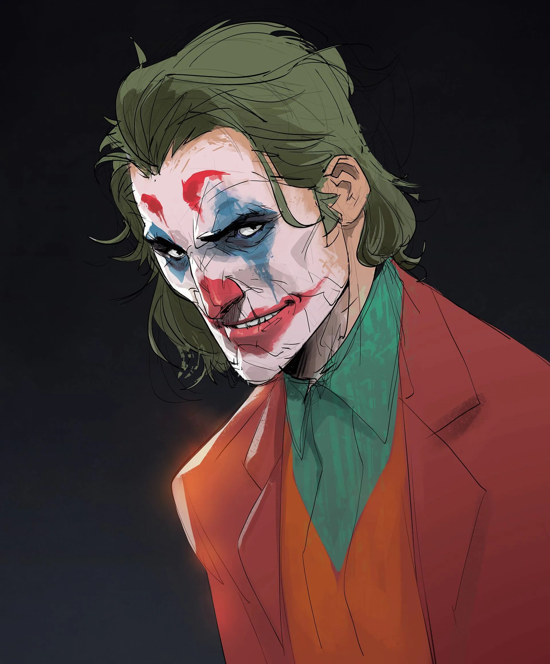 Joker art. Хоакин Феникс Джокер Art. Джокер 2019 Хоакин Феникс арт.