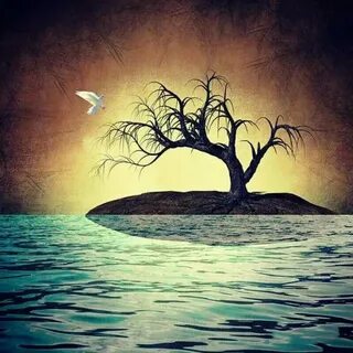 Просто ты одинокий остров на море где
