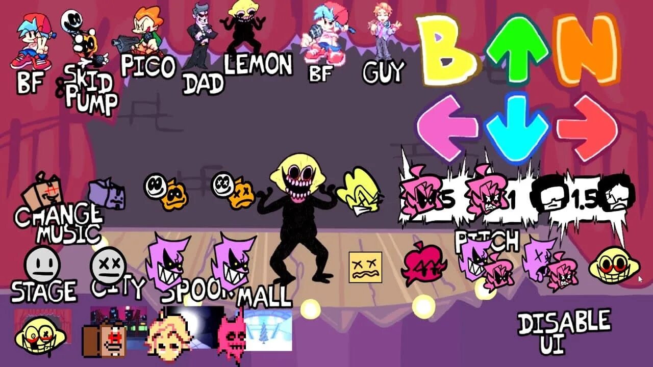 Friday night funkin character test playground. Fnf test playground remake. fnf character test playground. fnf test playground remake whitty. фрайдей найт фанкин character test playground remake 4.
