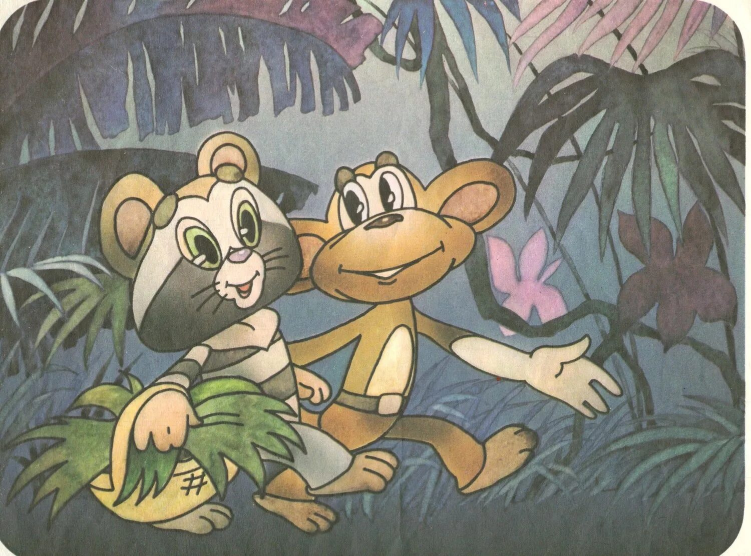 Детские песенки из советских мультфильмов для малышей