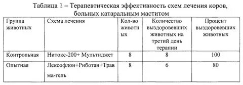 Лечение мастита у коров