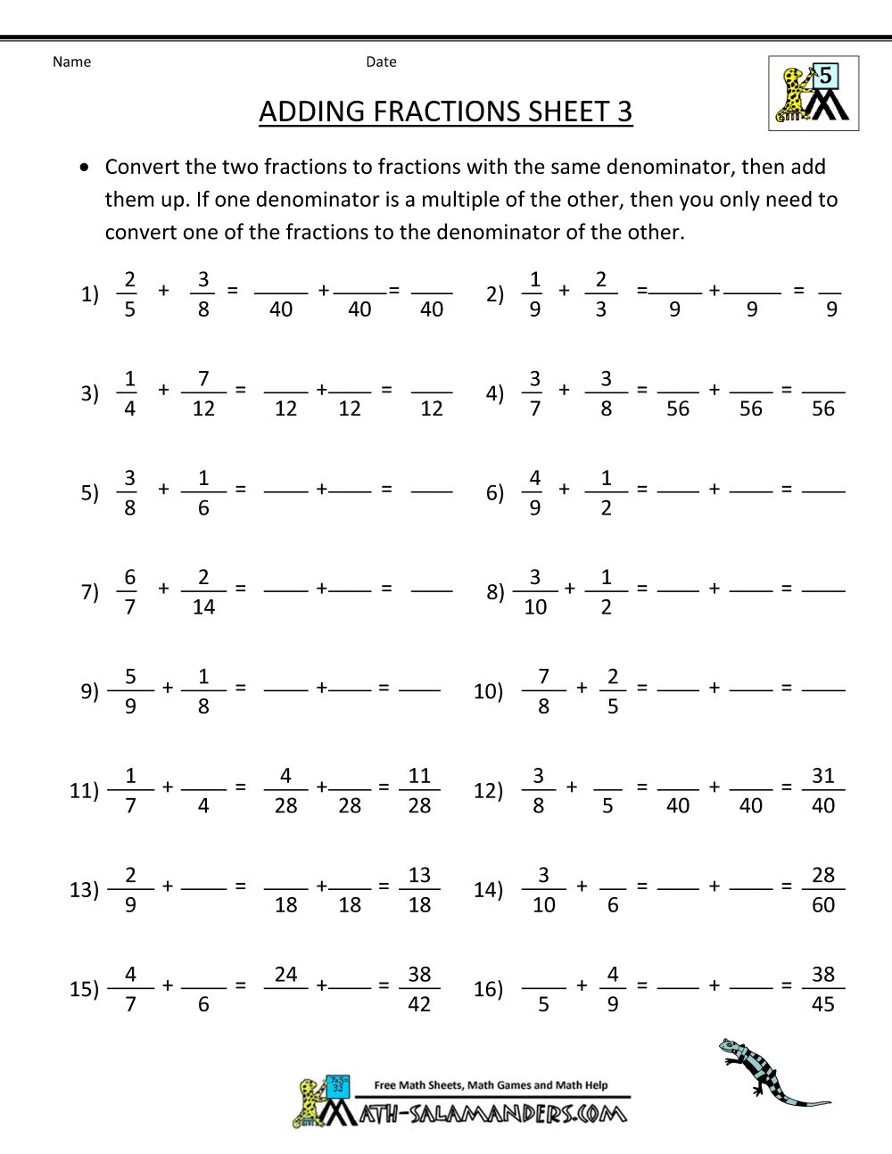 Adding. Adding fractions with different denominators. Addition of fractions with different denominators. Add fractions. Addition and Subtraction of fractions.