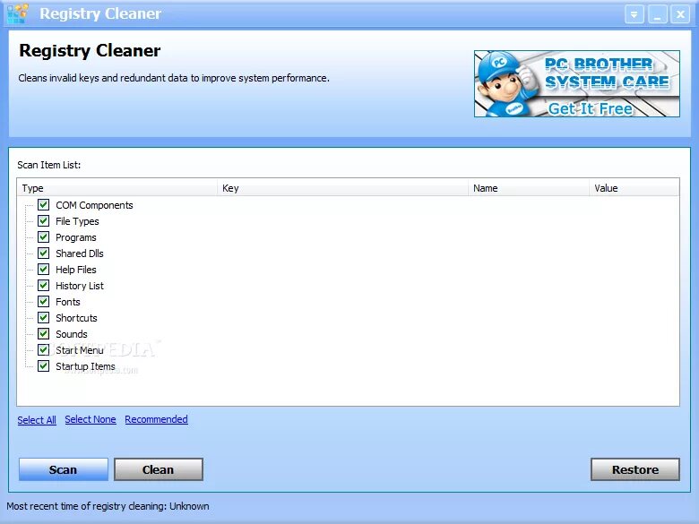 Clean brothers. Registry cleaner. free registry cleaner. clean pc registry. brother sys канал.