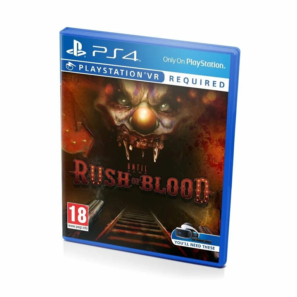 Игра until Dawn Rush of Blood на ps4. Rush ps4