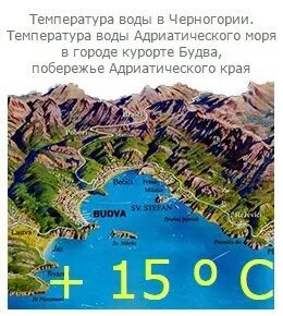 Температура в черногории в июне