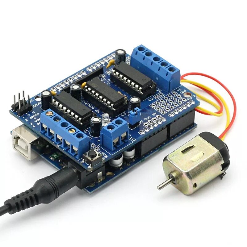 Мотор шилд l293d. Arduino Motor Shield l293d. Motor Control Shield l293d. Motor Control Shield l293d (шилд управления двигателями) для Arduino. L293d shield