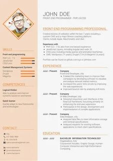 Cv for jobs experience