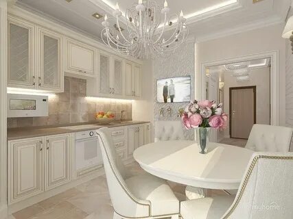 Интерьеры современная классика в светлых