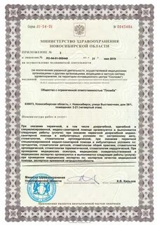 Лицензии новосибирск