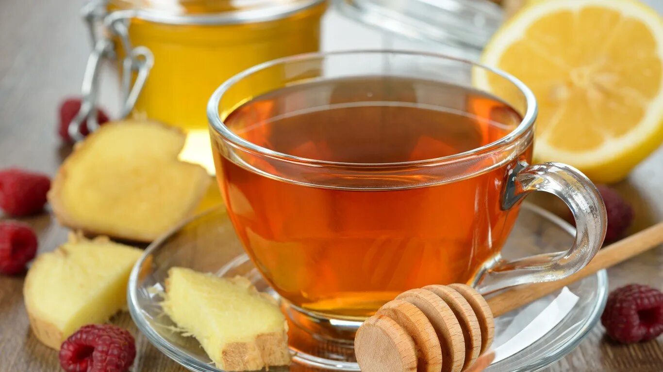 Что попить от простуды. Сбитень-жженка. Чай с лимоном и медом. Имбирный чай. Чай без сахара.