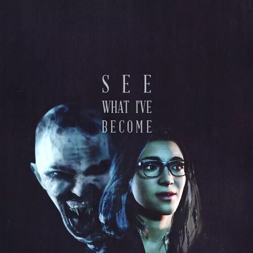 Be becoming перевод. Ханна Вашингтон Вендиго. Until Dawn Hannah. Бэт Вашингтон.