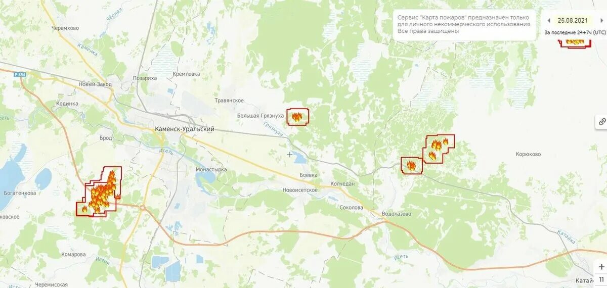 каменск уральский районы