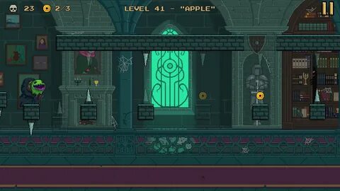 Пиксельная игра монстр