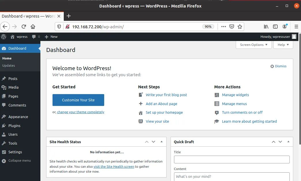 Wp domain php