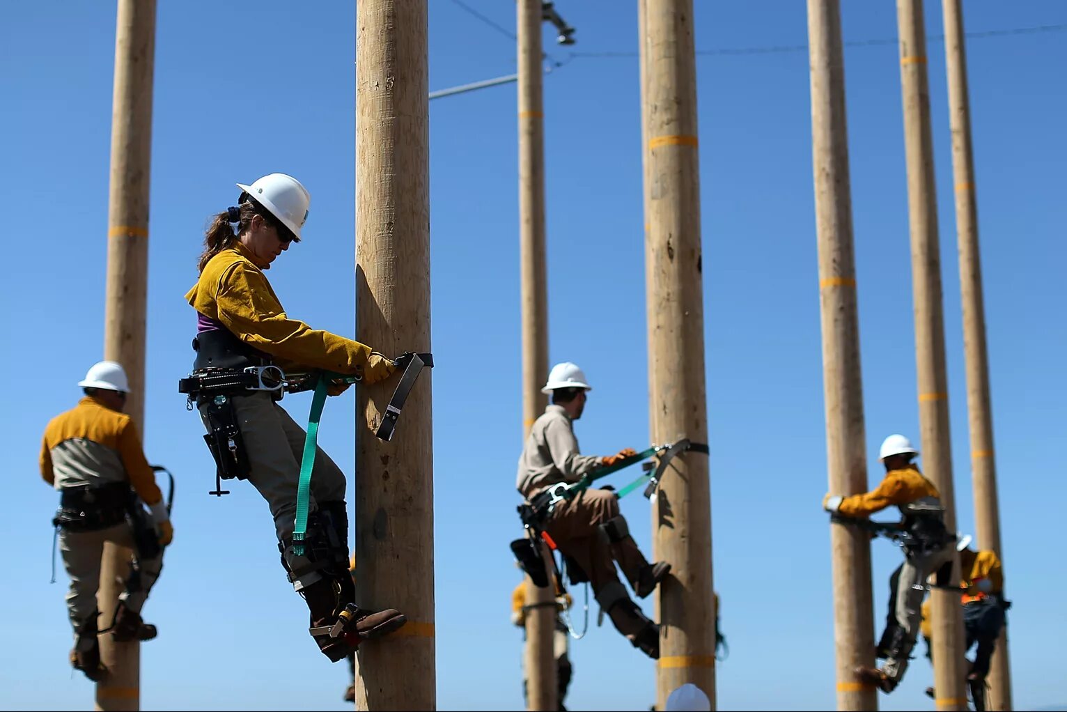 More poles. Utility worker. Pole Climbing. Картинки IMAGEUTILITIES. Картинка Employability skills.