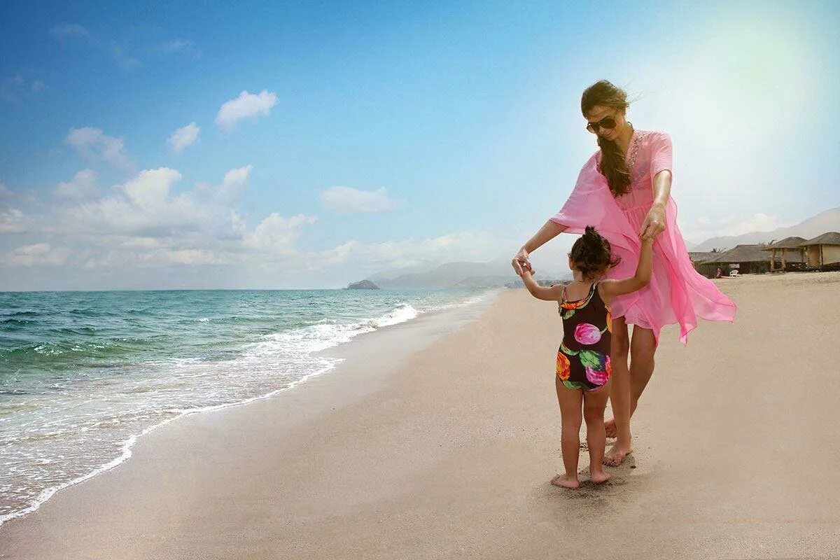 Фотосессия на море дети. Отдых на пляже. ОАЭ С детьми. Семья на пляже.