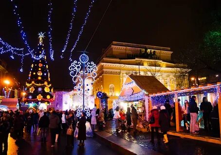 Новогодние гуляния в спб