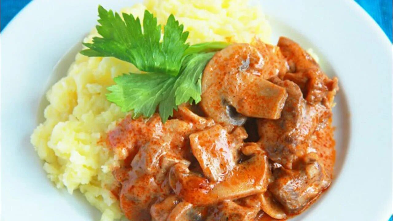 Подлива к пюре с мясом