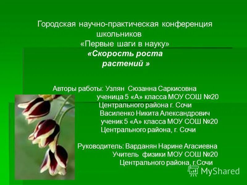 научно практическая работа. урок конференция юные генетики презентация.