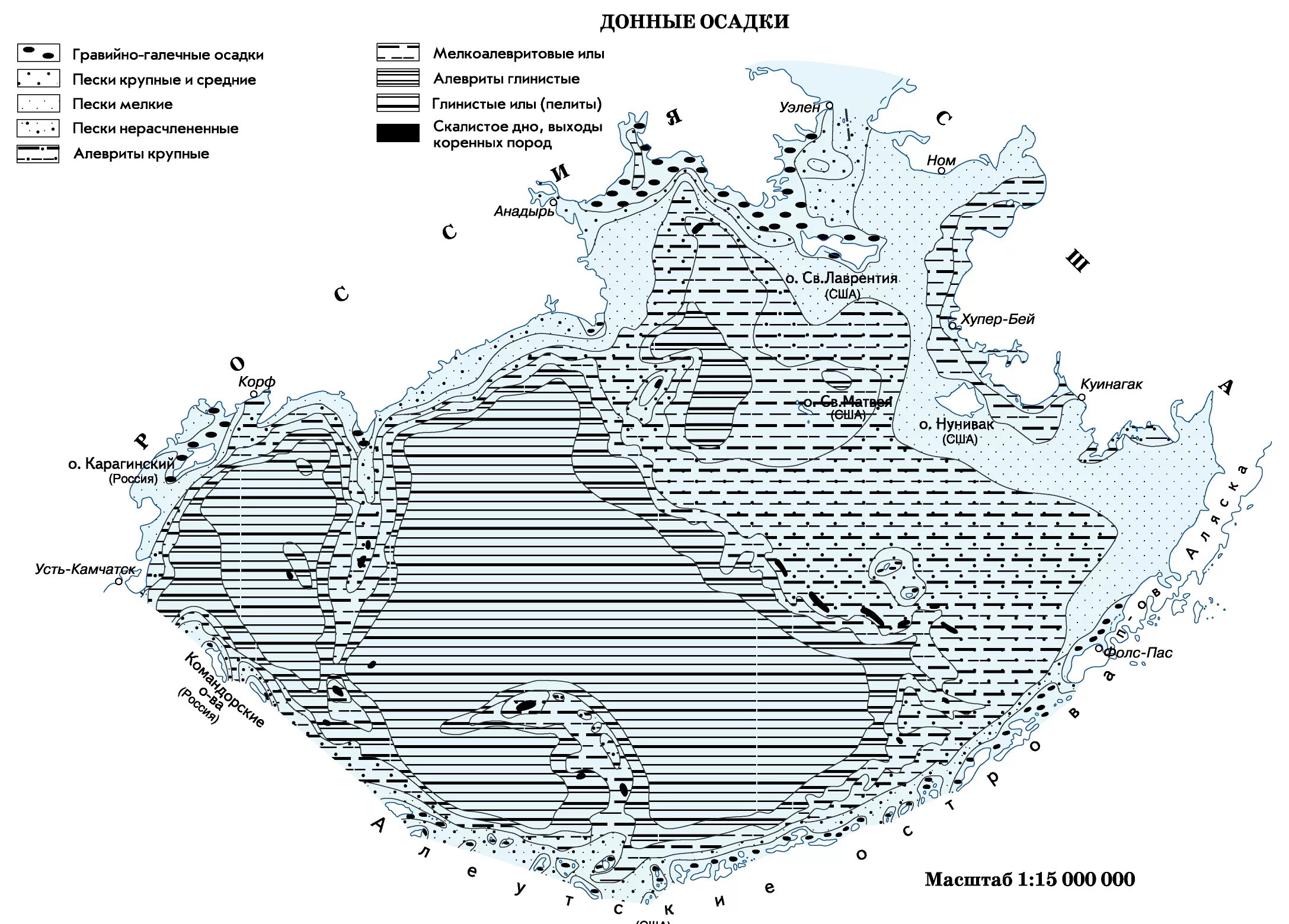 Берингово море крупные порты. Берингово море крупные порты