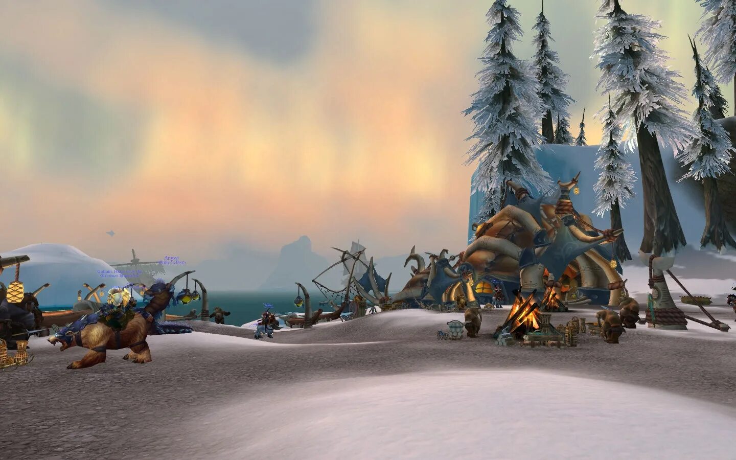 Нортренд. WOTLK Northrend. Warcraft Northrend. ВОВ птичника Нордскола. Калуак 3.3 5