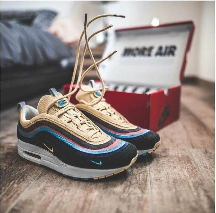 Nike Sean Wotherspoon. Nike ретро модели. Air Max 97 Surf. Кроссовки найк ретро