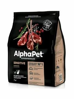 Сухой корм для кошек alphapet