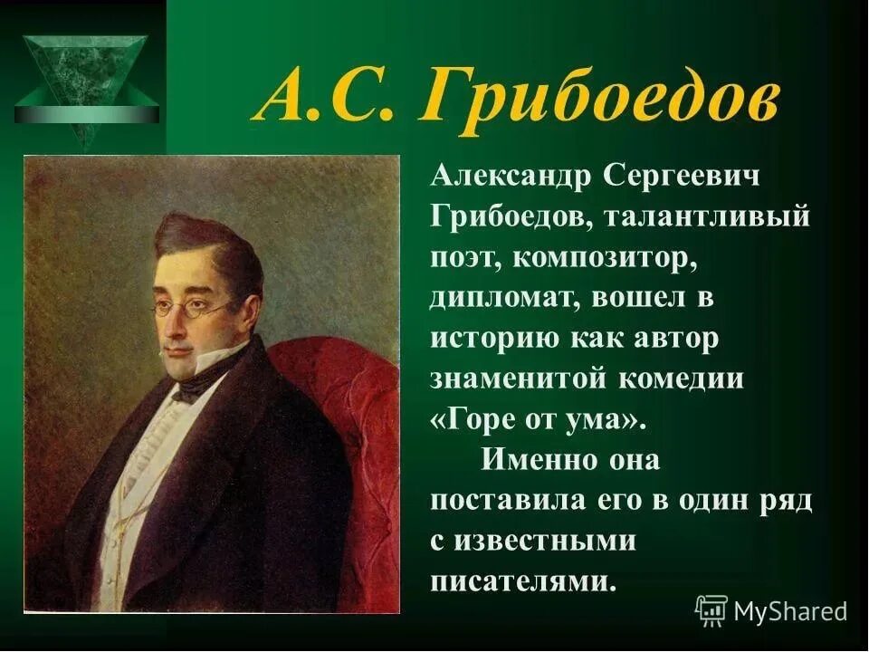 Выбор грибоедова. Грибоедов (1795-1829). Грибоедов 1829.