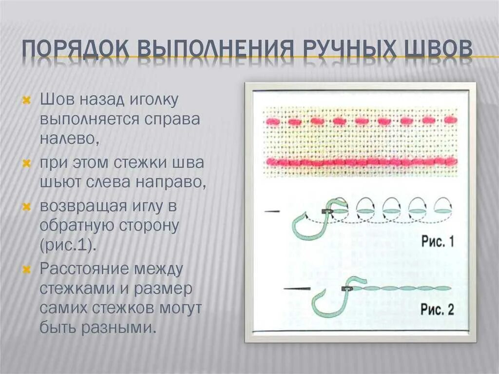 Петлеобразные Стежки назад иголку. Ручные швы. Виды ручных швов. Стежки для ручного шитья. Стежки значение