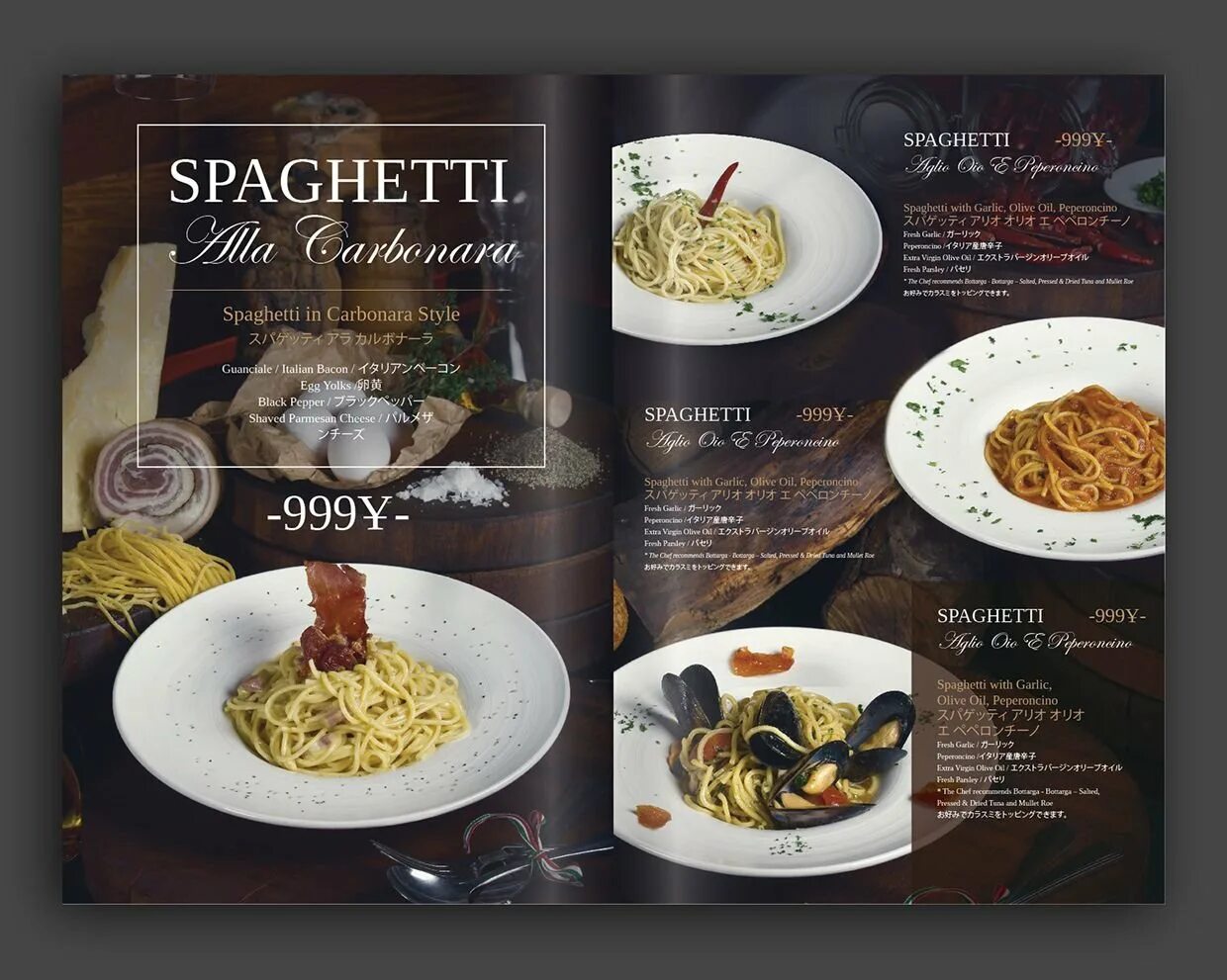 B menu