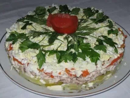 Простые вкусные салаты без курицы