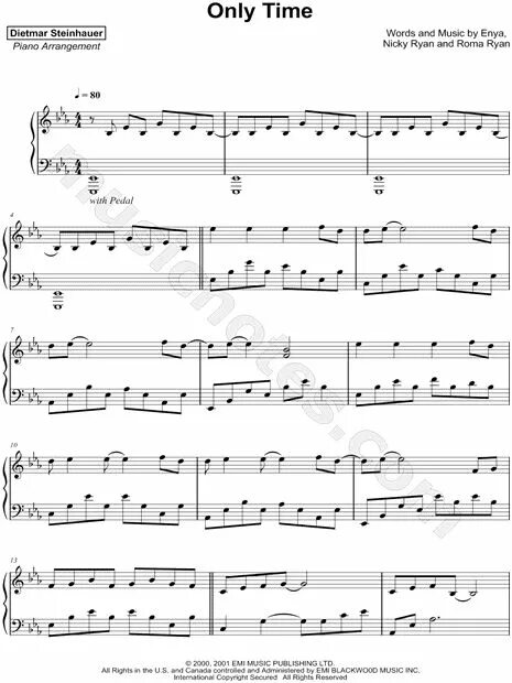 Any only time. Enya only time ноты на пианино. ноты эния онли тайм. only time enya ноты для фортепиано. enya only time ноты.