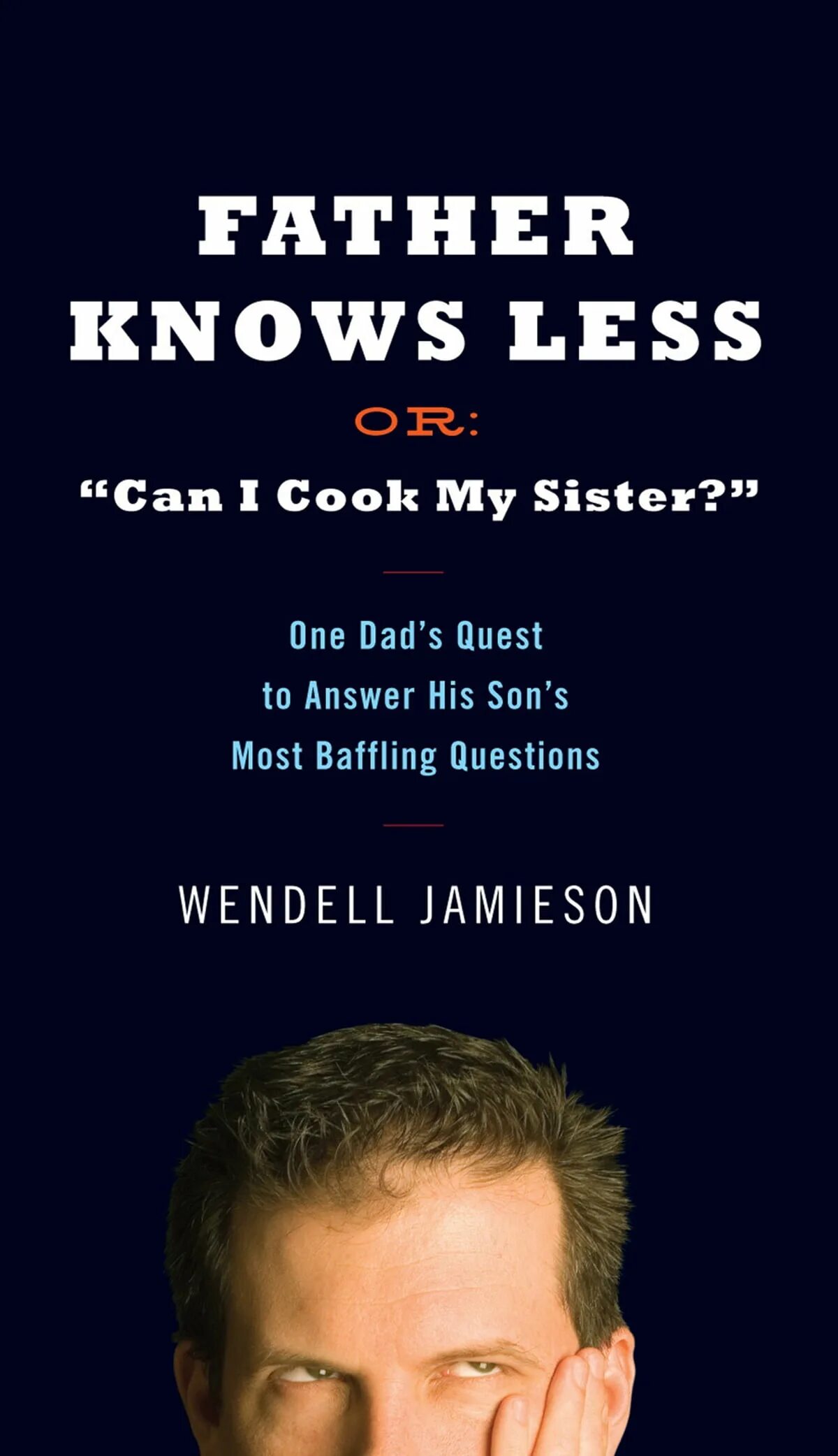 He is knowing my father. Father knows less book.
