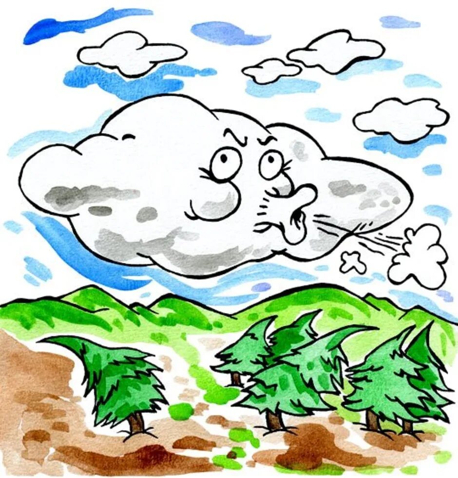 Рисунок несоответствие окружающий мир 1 класс. Ветер рисунок. Ветер для детей. Рисунок на тему ветер. Изображение ветра в рисунке.