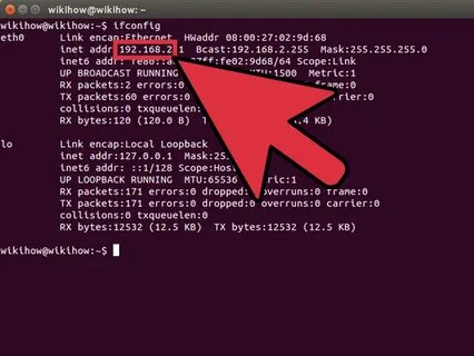 Ifconfig address